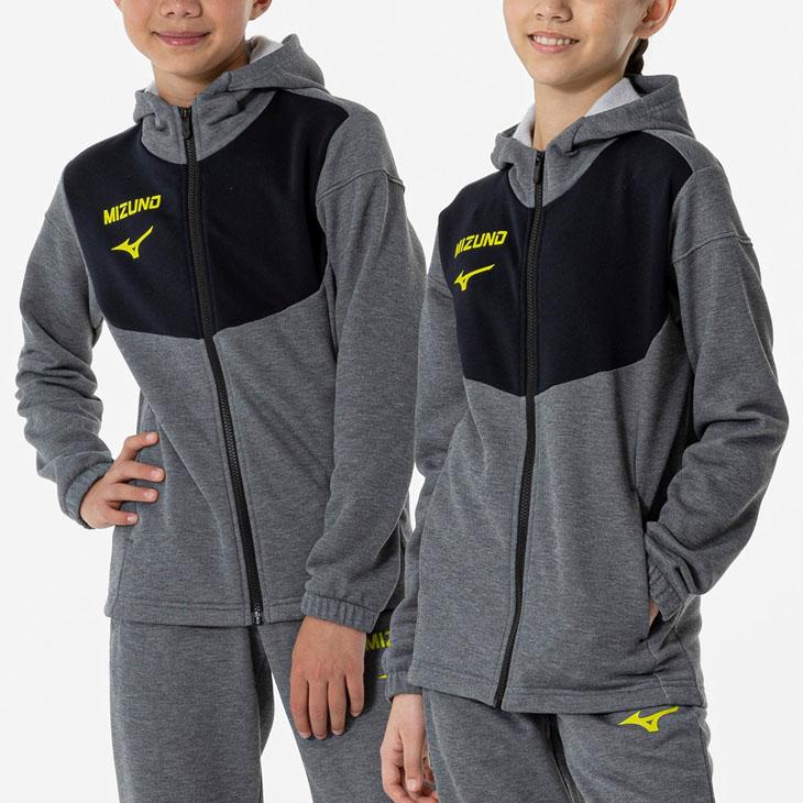 ミズノ] トレーニングウェア JR ソッカンスウェットフーディ 速乾