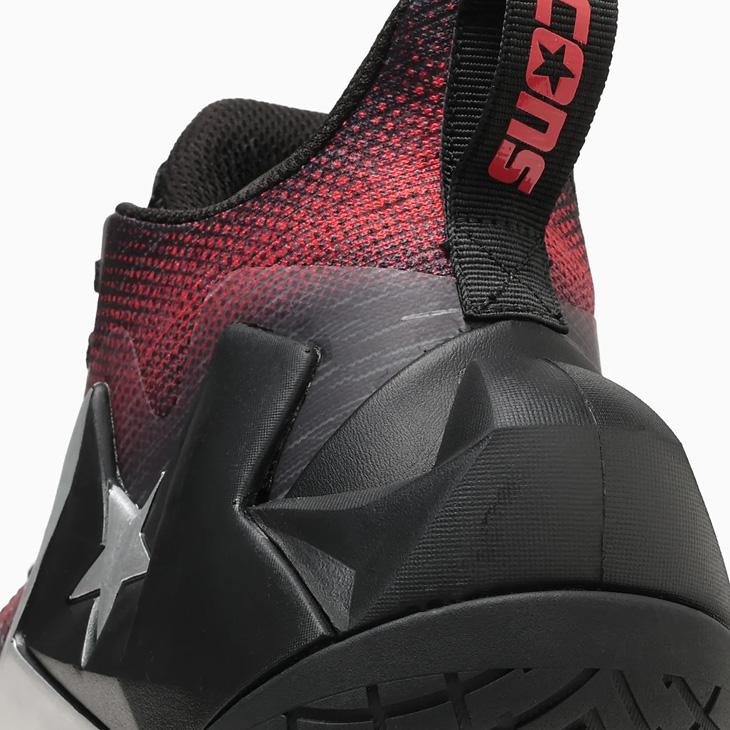 コンバース バスケットシューズ ブラック/レッド CONVERSE（コンバース） バスケットボールシューズ メンズ コンズ アン