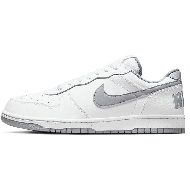 ナイキ スニーカー メンズ NIKE ビッグ ロー nike BIG LOW コートスタイル ローカット スポーティ  メンズシューズ 男性 紳士靴 メンズ靴 大きいサイズ 運動靴 ブランド くつ メンズ靴/355152-106 NIKE（ナイキ） スニーカー メンズ ビッグ ロー nike BIG LOW コート