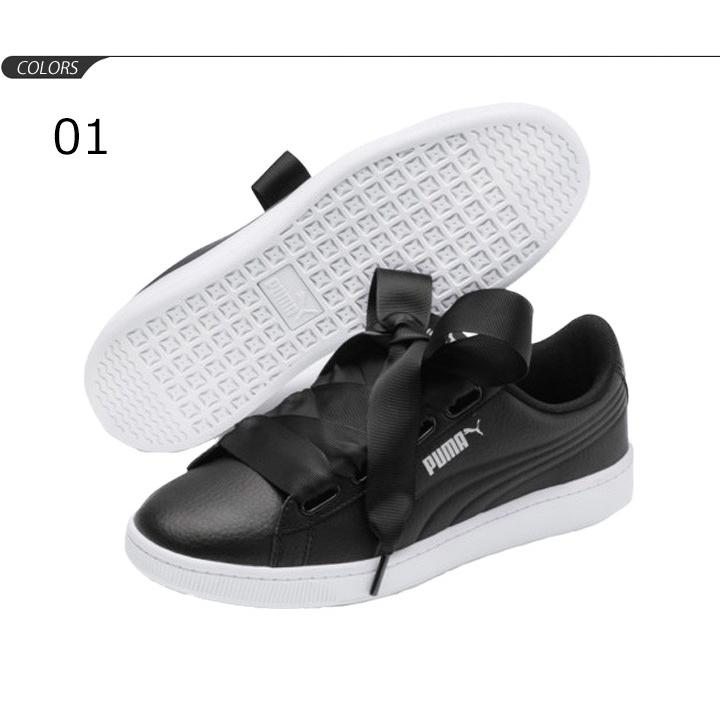 スニーカー レディース シューズ PUMA プーマ ビッキー V2 リボン コア