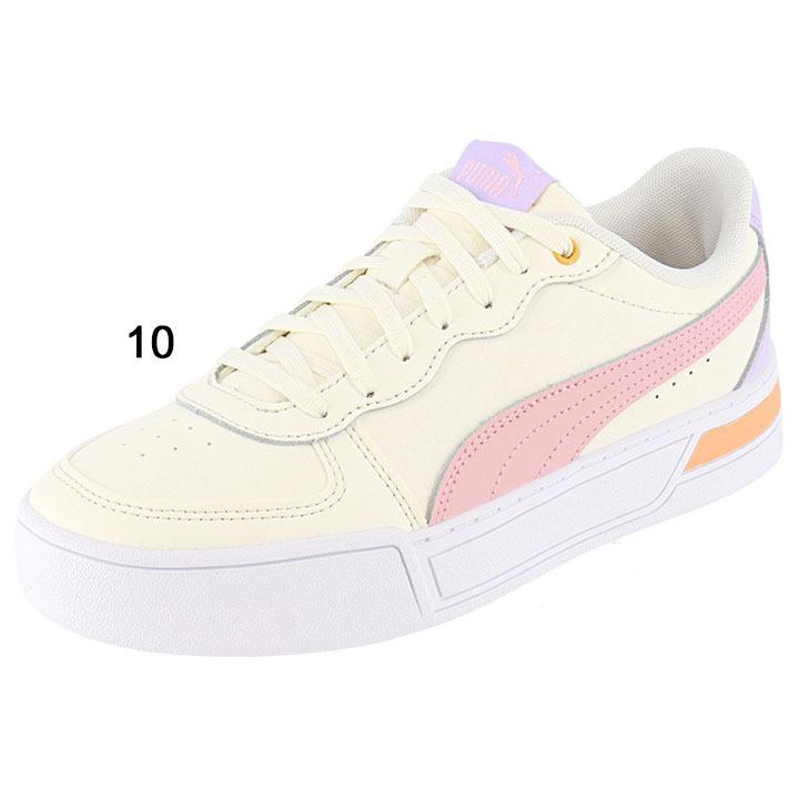 スニーカー 厚底 レディース コートスタイル シューズ Puma プーマ スカイ スポーティ カジュアル ローカット イエロー ピンク 女性 22 5 24 5cm 運動靴 World Wide Market 通販 Yahoo ショッピング