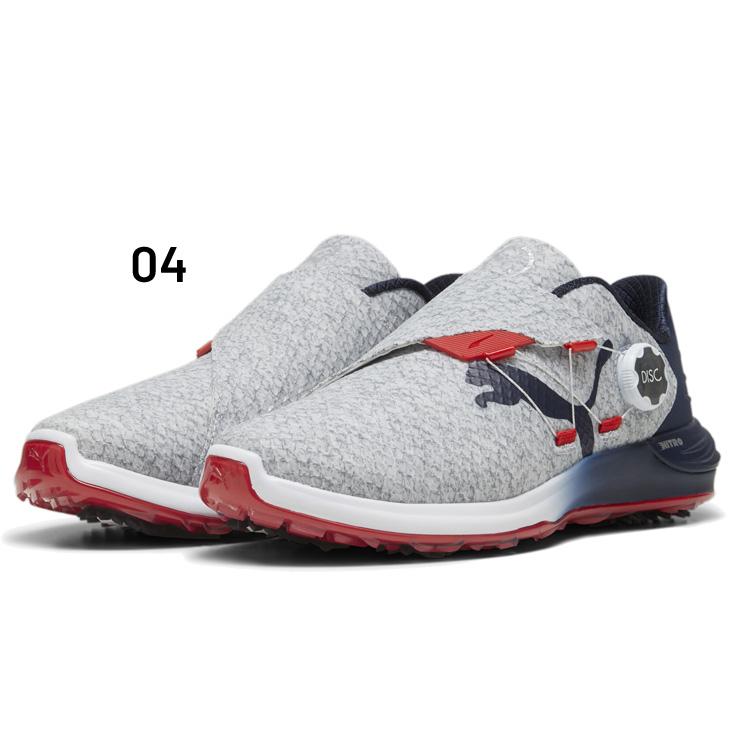 メンズ ゴルフ ファントムキャット ニトロ ディスク スパイクレスシューズ PUMA公式】メンズ ゴルフ ファントムキャット ニトロ ディスク