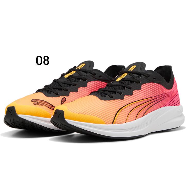 Puma ランニングシューズ イエロー/オレンジ/ピンク PUMA（プーマ） ランニングシューズ メンズ レディース リディーム
