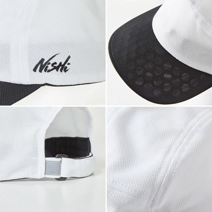 ニシ・スポーツ ニシ NISHI フレキシブル ランニングキャップ メンズ