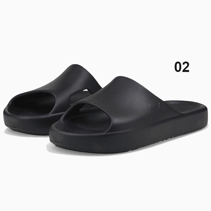 PUMA プーマ サンダル SHIBUI CAT BLACK シャワーサンダル シューズ メンズ レディース 男性用 女性用 385296-02 PUMA（プーマ） スポーツサンダル メンズ レディース シブイキャット