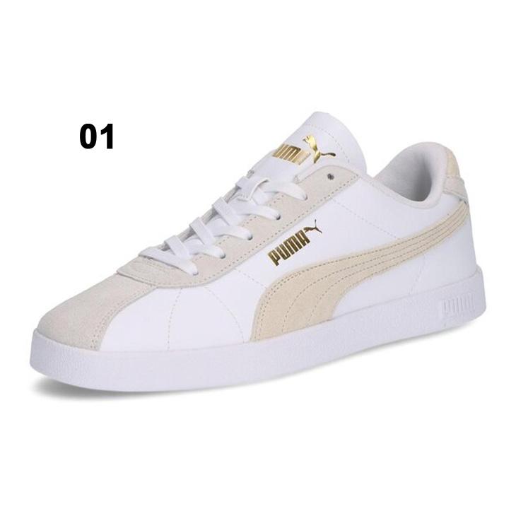 極美品 PUMA ホワイト スニーカーローファー 23.5 箱つき PUMA（プーマ） スニーカー メンズ レディース PUMA CLUB 2 SD