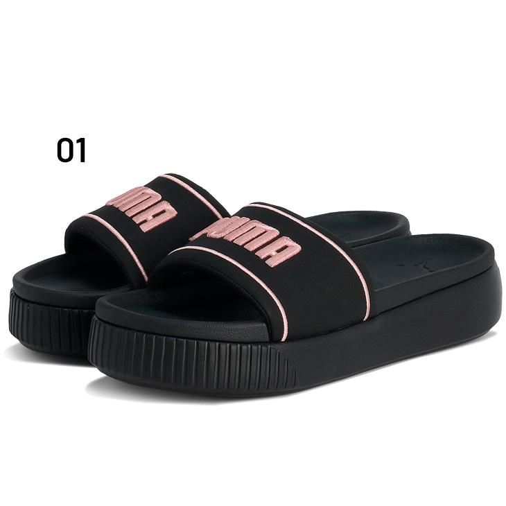 PUMA（プーマ） 厚底サンダル レディース プラットフォーム スライド