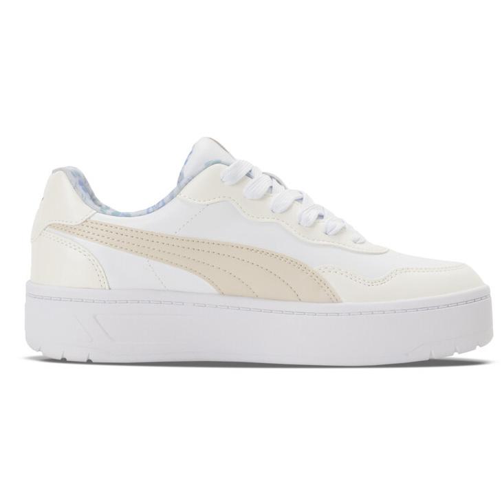 PUMA Ortholite 牛柄 フラットシューズ PUMA（プーマ） スニーカー レディース シューズ コート ラリー スカイ