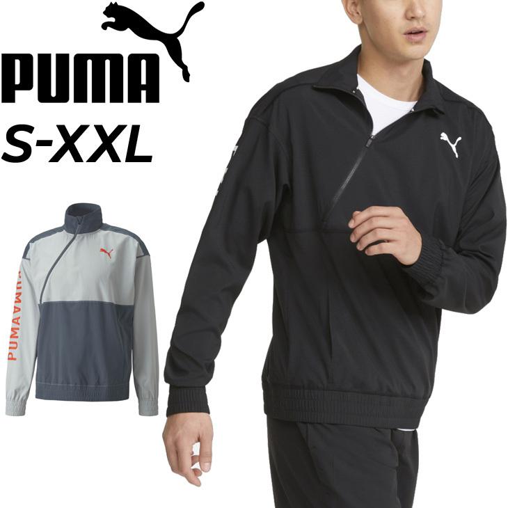 PUMA（プーマ） トレーニングウェア メンズ アウター/PUMA ロゴ ハーフ 