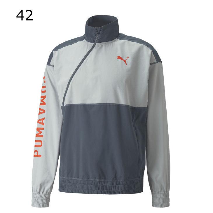 PUMA（プーマ） トレーニングウェア メンズ アウター/PUMA ロゴ ハーフ 