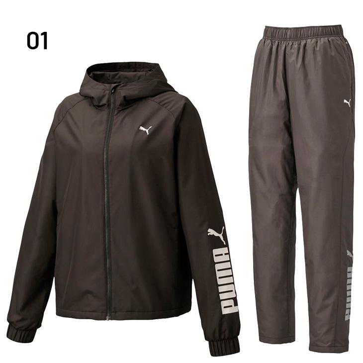 PUMA プーマ ウィンドブレーカー レディース 上下 トリコット PUMA プーマ ウィンドブレーカー レディース 上下 トリコット