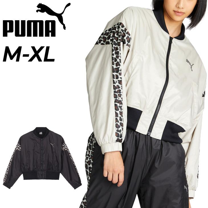 PUMA プーマ クロップジャケット レディース TRN EDGE 裏起毛 PUMA プーマ クロップジャケット レディース TRN EDGE 裏起毛