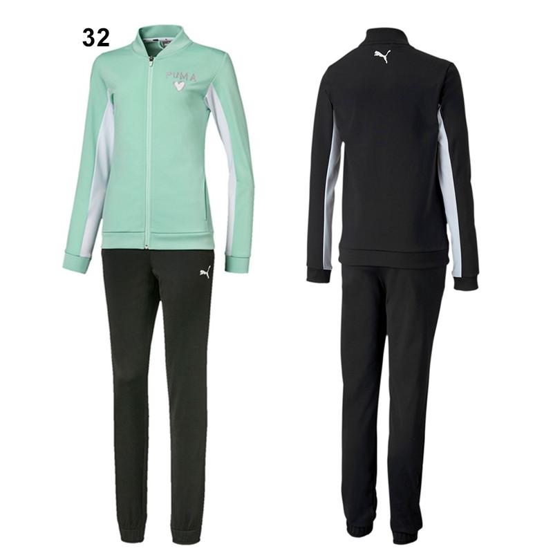 ジャージ 上下セット キッズ ジュニア 子供服 ガールズ 女の子 Puma プーマ トラックスーツ 5797 5797 World Wide Market 通販 Yahoo ショッピング