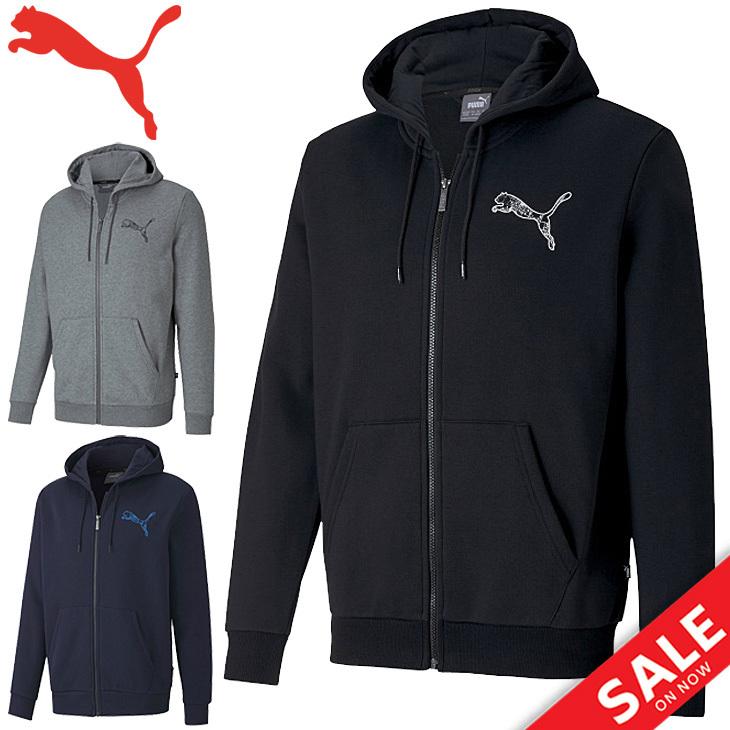 PUMA（プーマ） パーカー 裏起毛 裏フリース フルジップ メンズ/PUMA