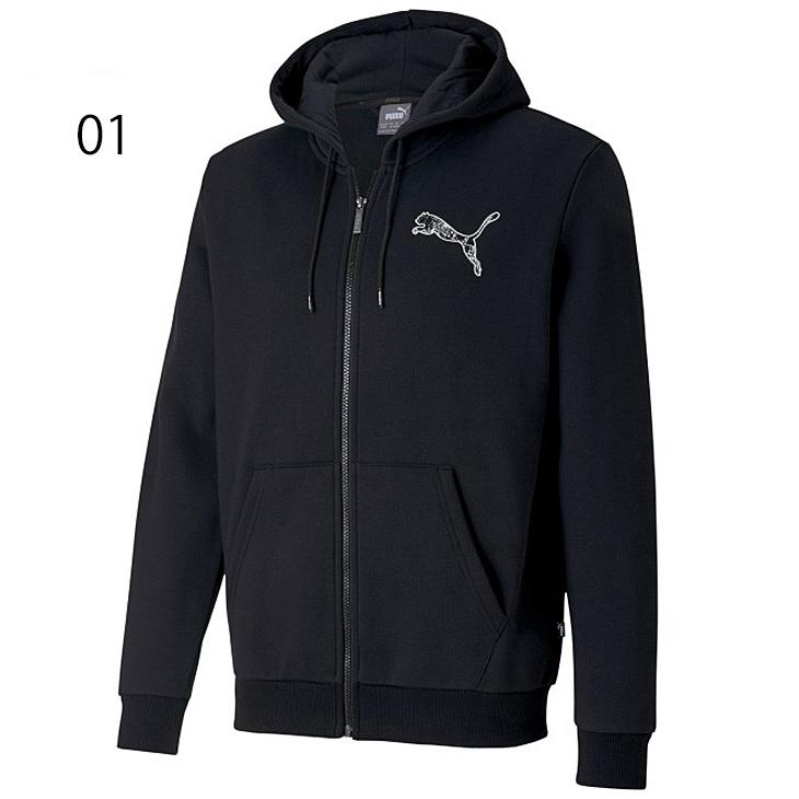 PUMA（プーマ） パーカー 裏起毛 裏フリース フルジップ メンズ/PUMA