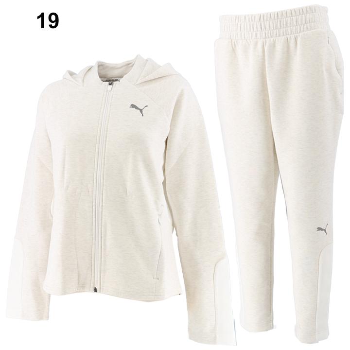 スウェット 上下セット レディース セットアップ Puma プーマ Evostripe スポーツウェア スエット 女性 トレーニング ジム フィットネス 普段使い World Wide Market 通販 Yahoo ショッピング