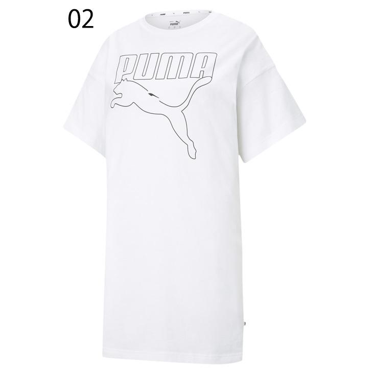 半袖 ワンピース レディース Puma プーマ Rebel Tシャツ ドレス スポーツ カジュアル ウェア 女性 ビッグロゴ トップス 5843 5843 World Wide Market 通販 Yahoo ショッピング
