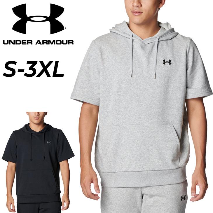 UNDER ARMOUR（アンダーアーマー） スウェット半袖 パーカー メンズ