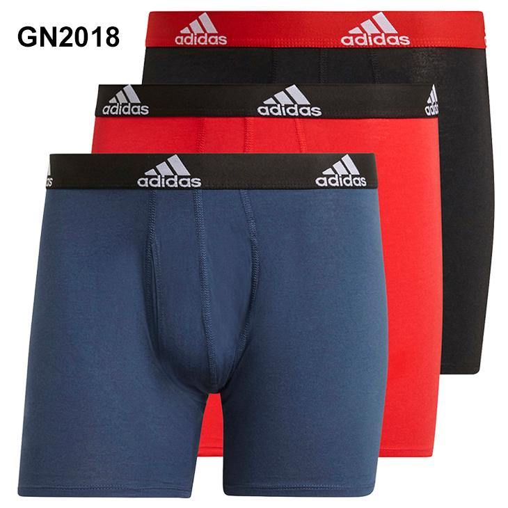 ボクサーブリーフ 3枚セット メンズ adidas アディダス ESS BOS 3P BRIEF/ボクサーパンツ 下着 アンダーウェア 男性 紳士用 インナー/60192【返品不可】｜w-w-m｜03