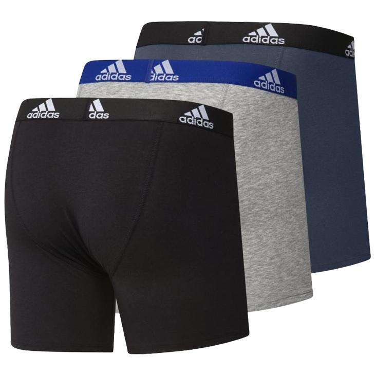 ボクサーブリーフ 3枚セット メンズ adidas アディダス ESS BOS 3P BRIEF/ボクサーパンツ 下着 アンダーウェア 男性 紳士用 インナー/60192【返品不可】｜w-w-m｜05