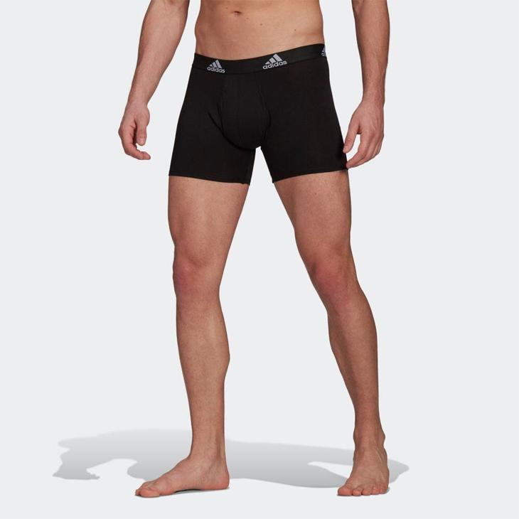 ボクサーブリーフ 3枚セット メンズ adidas アディダス ESS BOS 3P BRIEF/ボクサーパンツ 下着 アンダーウェア 男性 紳士用 インナー/60192【返品不可】｜w-w-m｜10