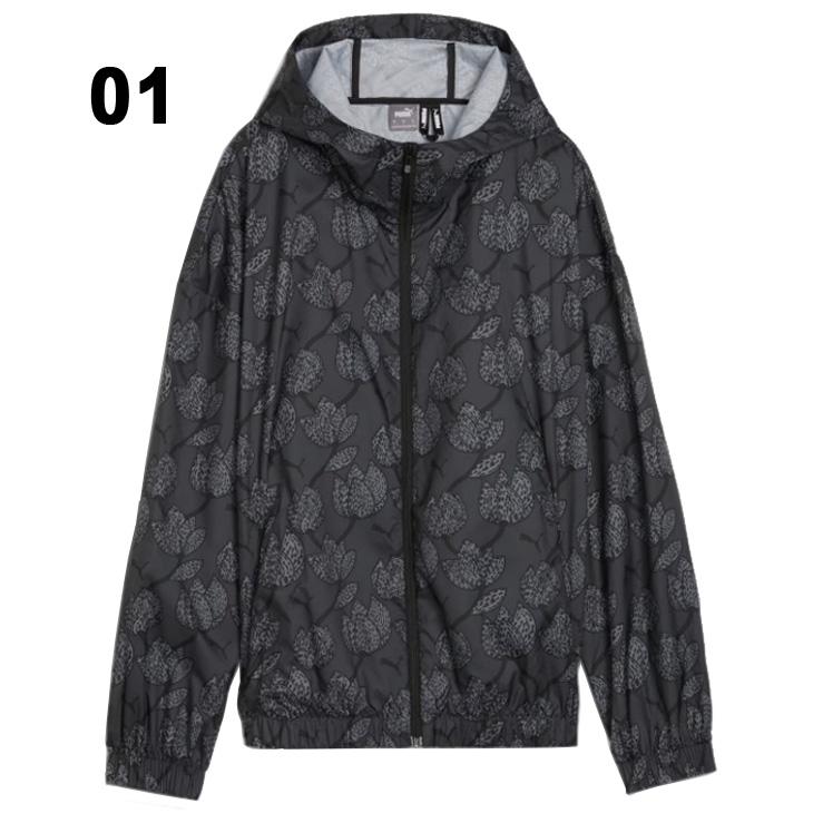 PUMA プーマ ウインドブレーカー レディース ブロッサム AOP