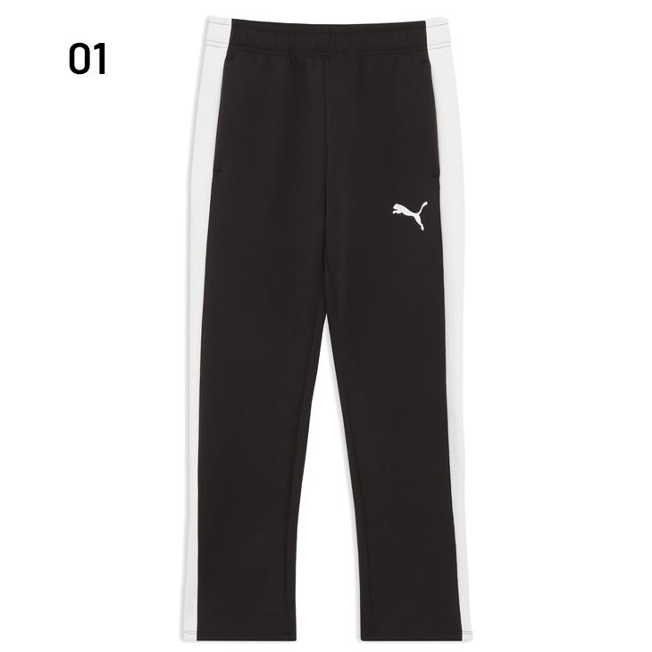 PUMA ジャージ パンツ ブラック ホワイト Mサイズ PUMA（プーマ） メンズ ジャージパンツ ボルテージ ニットパンツ