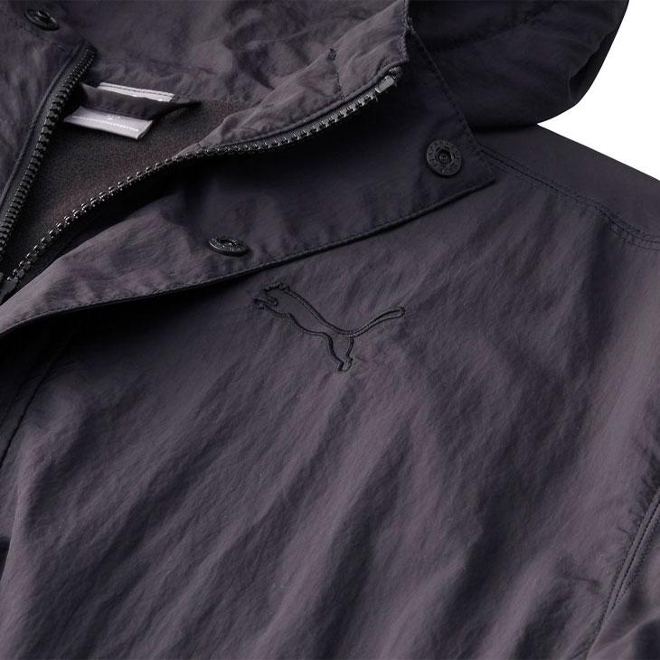 PUMA（プーマ） ロングコート 裏トリコット起毛 レディース ウーブン