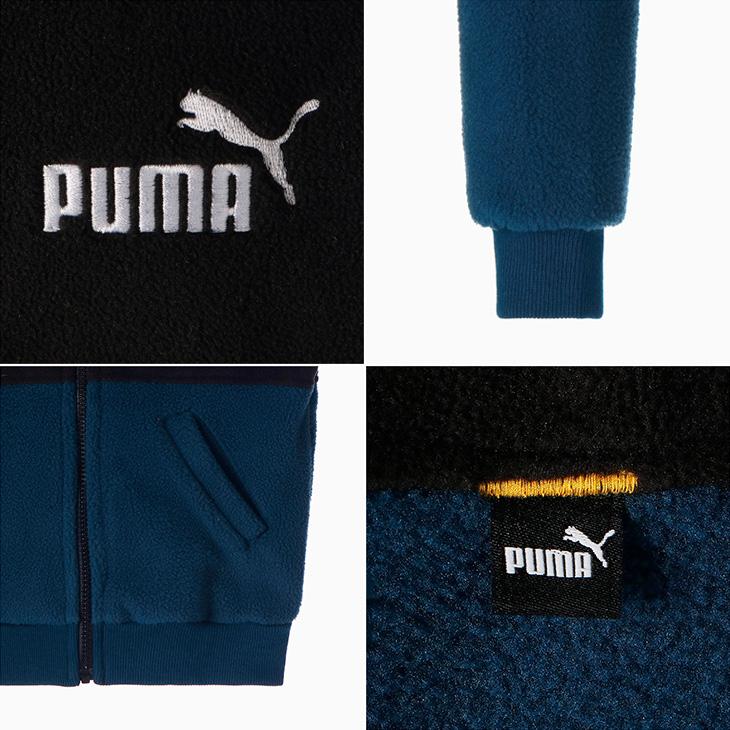 PUMA（プーマ） フリースジャケット キッズ 130-160cm ジュニア 子供服
