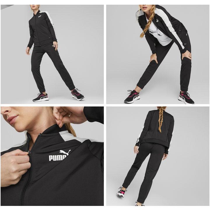 PUMA（プーマ） ジャージ 上下 レディース BASEBALL トリコット