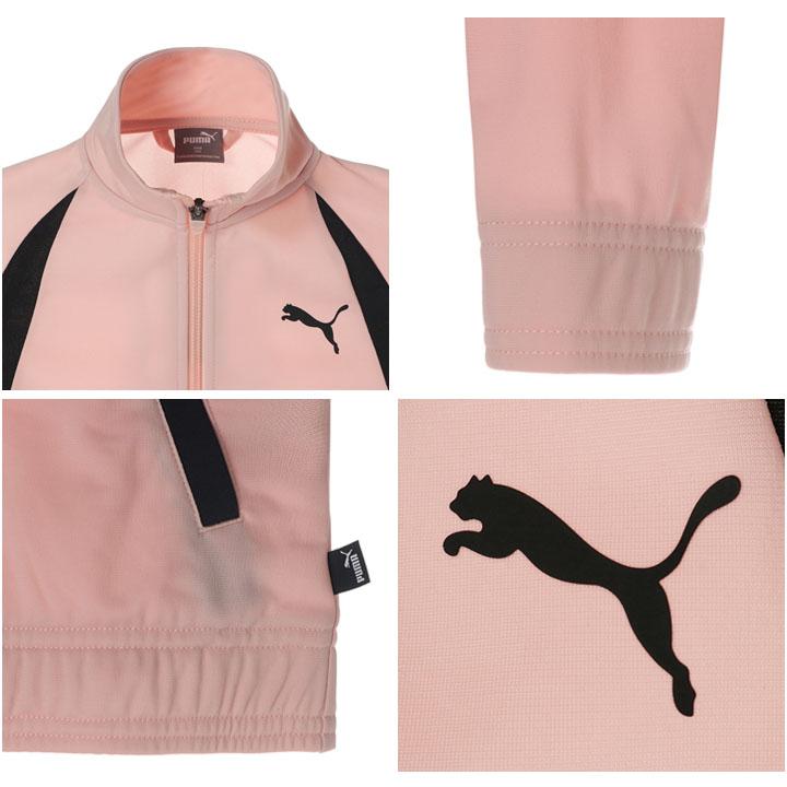 プーマ キッズ 女の子 ジャージ 上下 PUMA ポリ トリコット ジャケット ロングパンツ セットアップ 130-160cm 子供服  上下組 /675780【pu22pd】｜w-w-m｜13