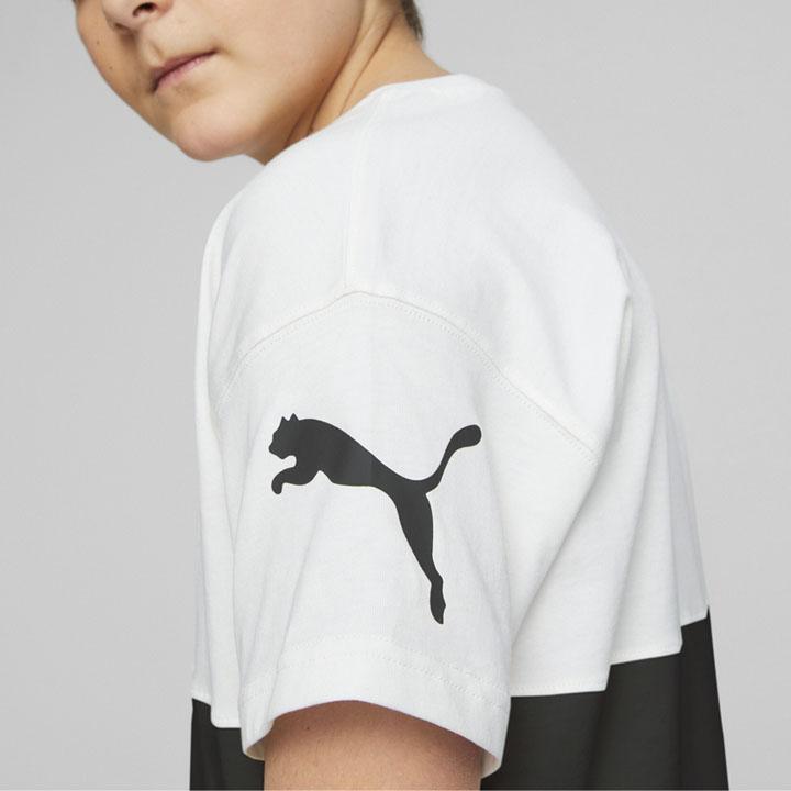 PUMA プーマ キッズ 半袖Tシャツ 130-160cm 子供服 ジュニア