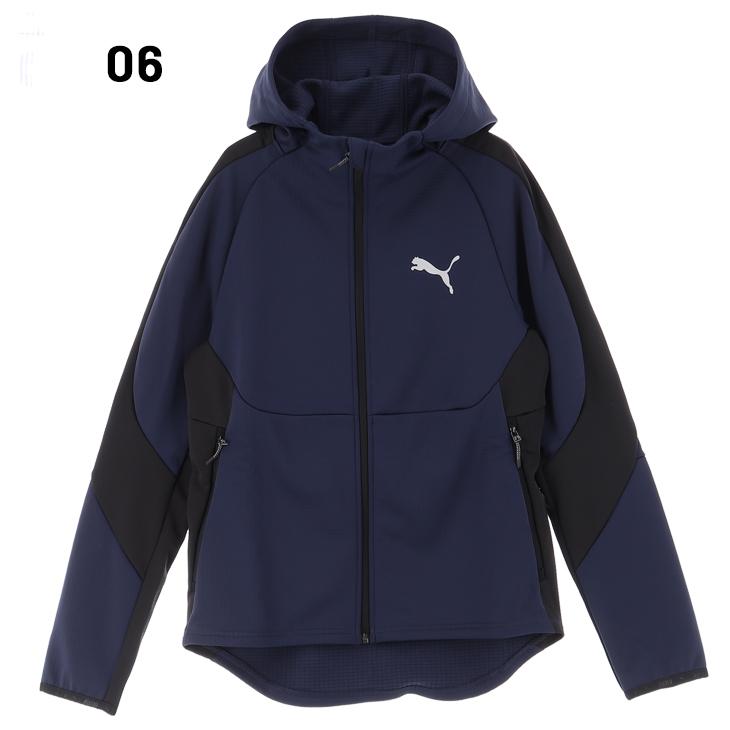 【新品・美品】PUMA EVOSTRIPE フーディジャケット&パンツ PUMA（プーマ） スウェット パーカー メンズ PUMA EVOSTRIPE ウォーム