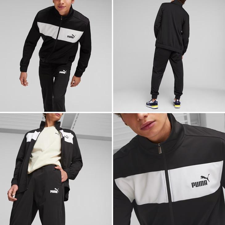 PUMA プーマ ジャージ 上下 メンズ ポリ トレーニングスーツ PUMA プーマ ジャージ 上下 メンズ ポリ トレーニングスーツ