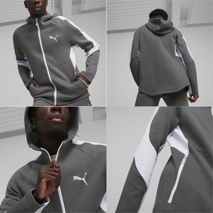 PUMA プーマ メンズ スウェット EVOSTRIPE エヴォストライプ PUMA プーマ メンズ スウェット EVOSTRIPE エヴォストライプ