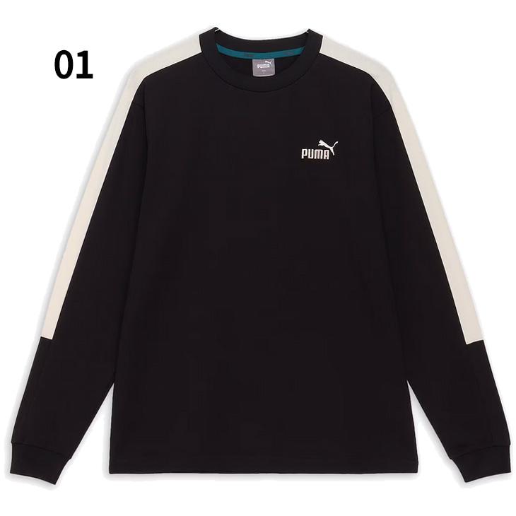 PUMA（プーマ） 長袖 Tシャツ メンズ PUMA CORE HERITAGE スポーツ
