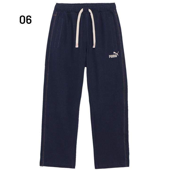 PUMA（プーマ） メンズ ロングパンツ PUMA CORE HERITAGE デニムライク