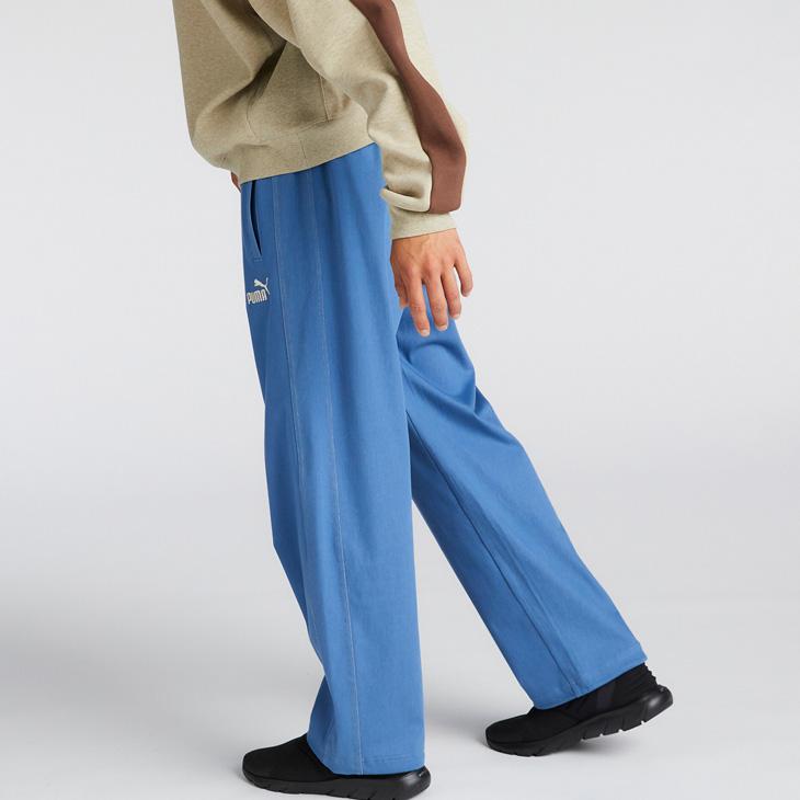 PUMA プーマ メンズ ロングパンツ CORE HERITAGE デニムライク PUMA プーマ メンズ ロングパンツ CORE HERITAGE デニムライク