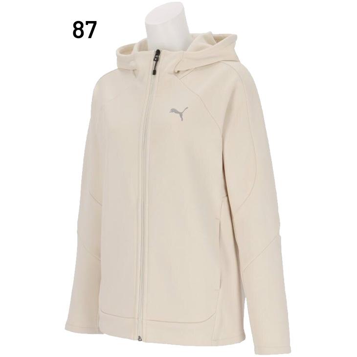 【未使用】プーマ Evostripe フーデッドジャケット M グリーン 843997-30 レディース PUMA ジップアップパーカー トレーニング スポーツウェア スウェット パーカー レディース アウター PUMA プーマ EVOSTRIPE