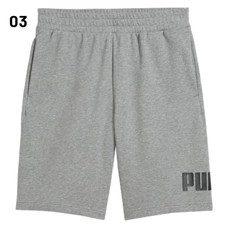 PUMA（プーマ） スウェット ハーフパンツ メンズ PUMA ESS ビッグ NO