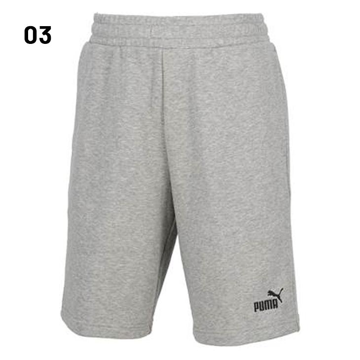 PUMA（プーマ） スウェット ハーフパンツ メンズ PUMA ESS NO.1ロゴ 10 