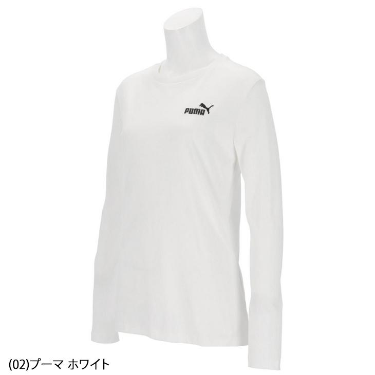 PUMA（プーマ） 長袖 Tシャツ レディース PUMA ESS スモール NO.ロゴ