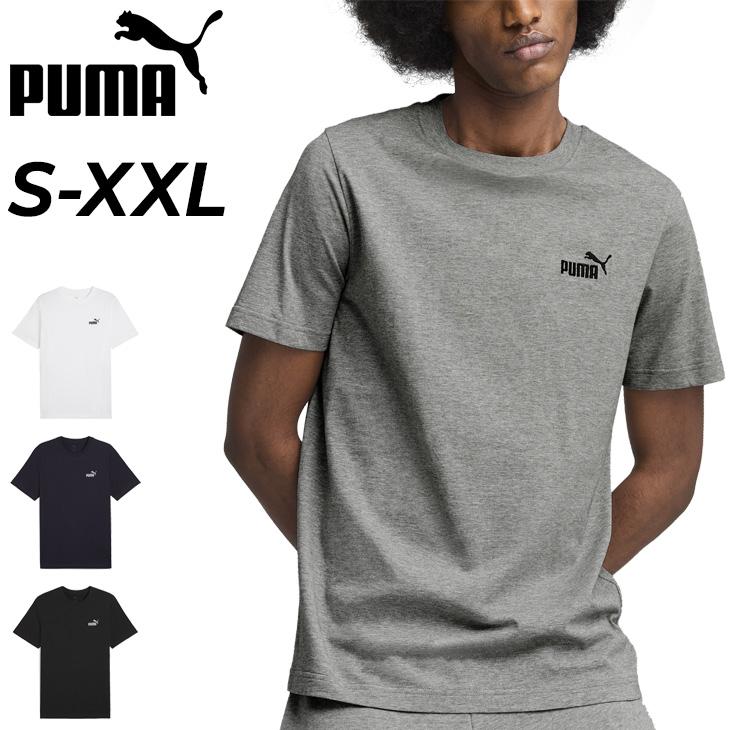 PUMA（プーマ） 半袖 Tシャツ メンズ PUMA ESS スモール NO.1 ロゴTEE 