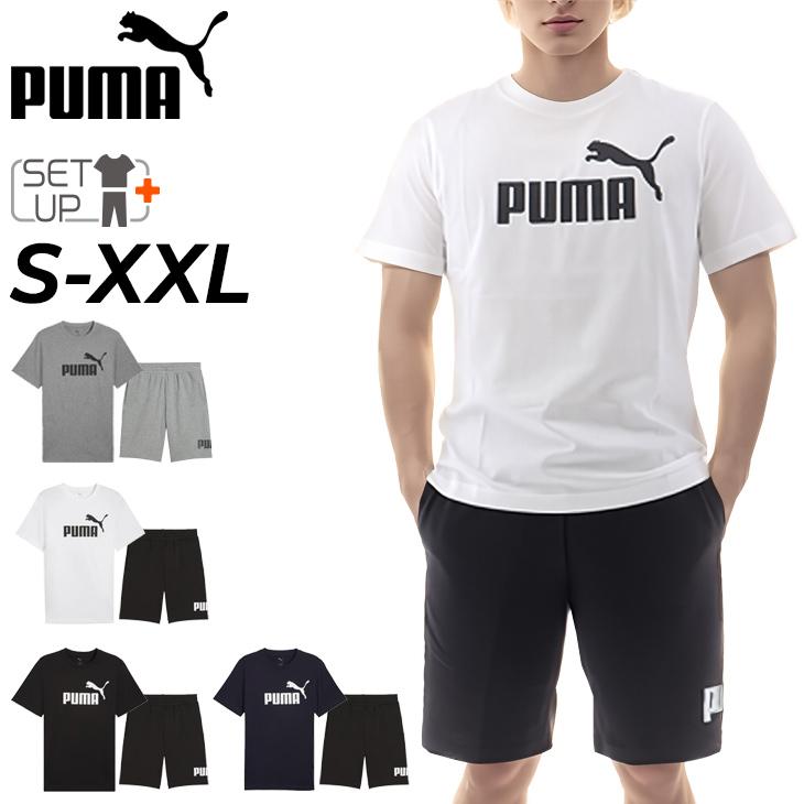 PUMA プーマ 半袖Tシャツ ハーフパンツ メンズ 上下 ESS NO.1