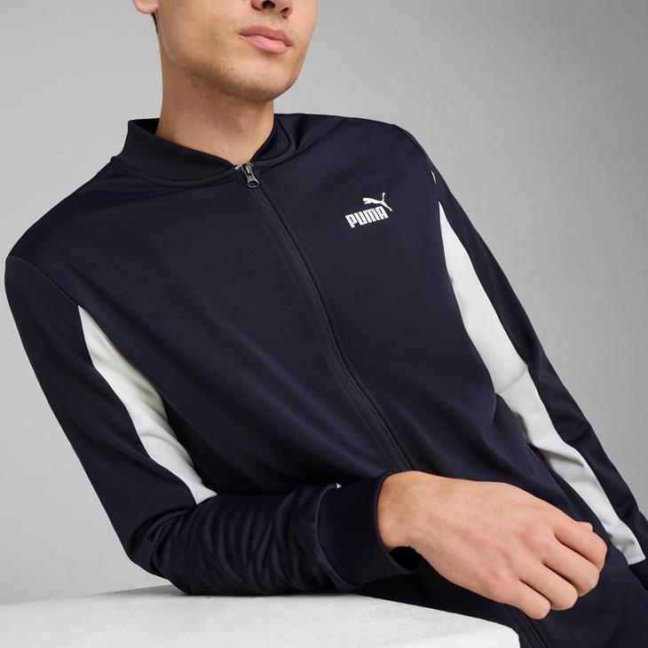 PUMA（プーマ） ジャージ 上下 メンズ ポリ ベースボールスーツ｜長袖