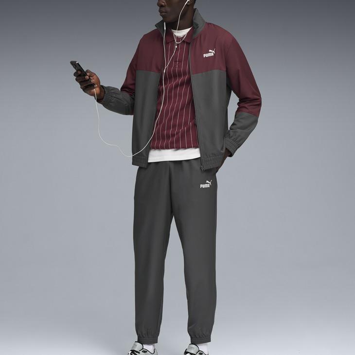 PUMA（プーマ） ウーブン カラーブロック トラックスーツ メンズ 長袖