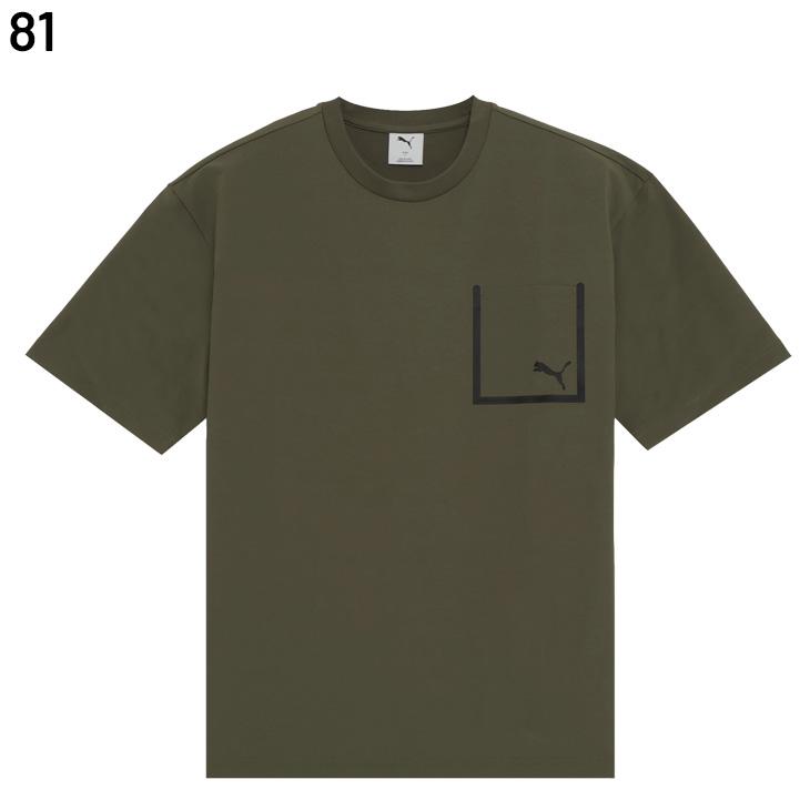 PUMA（プーマ） 半袖 Tシャツ メンズPUMA ESS エレベーテッド ウーブン