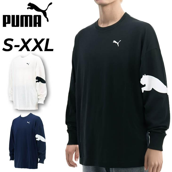 PUMA（プーマ） 長袖 Tシャツ メンズ PUMA L/S コットン オーバー