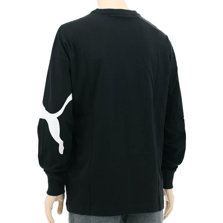 PUMA（プーマ） 長袖 Tシャツ メンズ PUMA L/S コットン オーバー