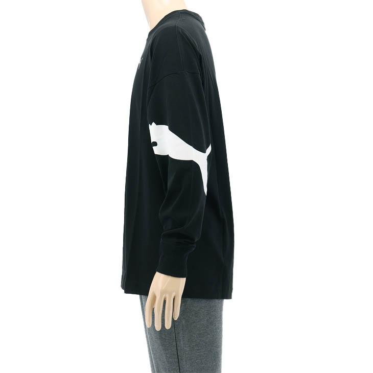 PUMA（プーマ） 長袖 Tシャツ メンズ PUMA L/S コットン オーバー